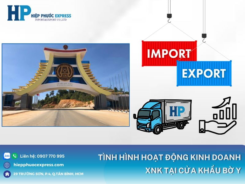 tinh hinh kinh doanh xnk tai cua khau quoc te bo y