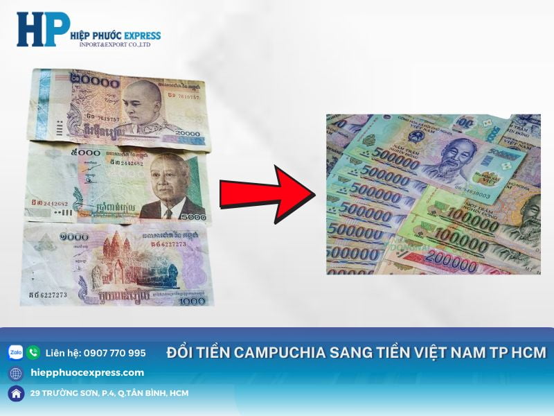 doi tien campuchia sang tien viet nam o tphcm
