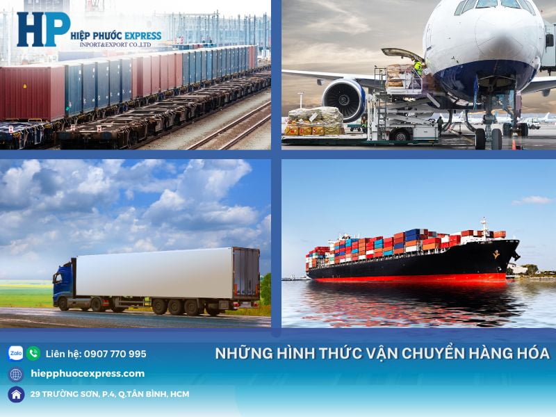 nhung hinh thuc van chuyen hang hoa