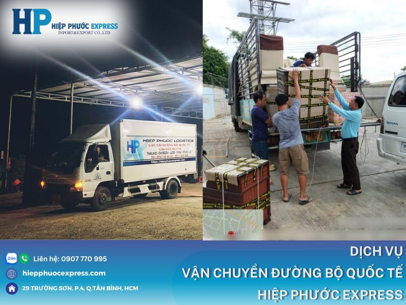 dich vu van chuyen duong bo quoc te hiep phuoc express