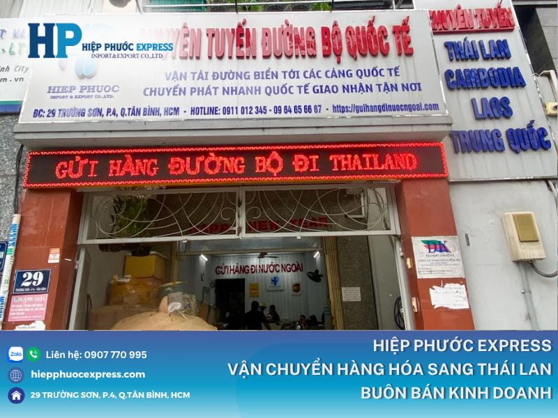 hiep phuoc express van chuyen hang sang thai de kinh doanh