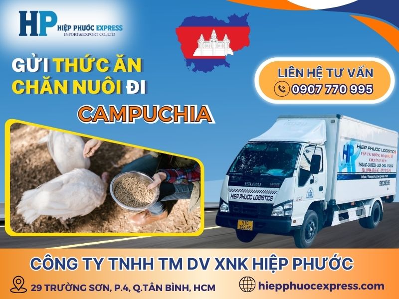 dich vu gui thuc an chan nuoi di campuchia
