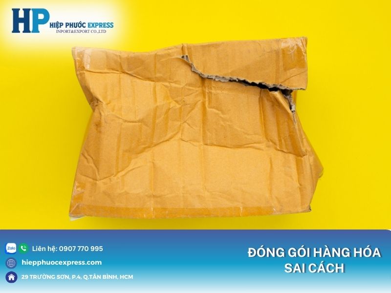 dong goi hang hoa khong dung