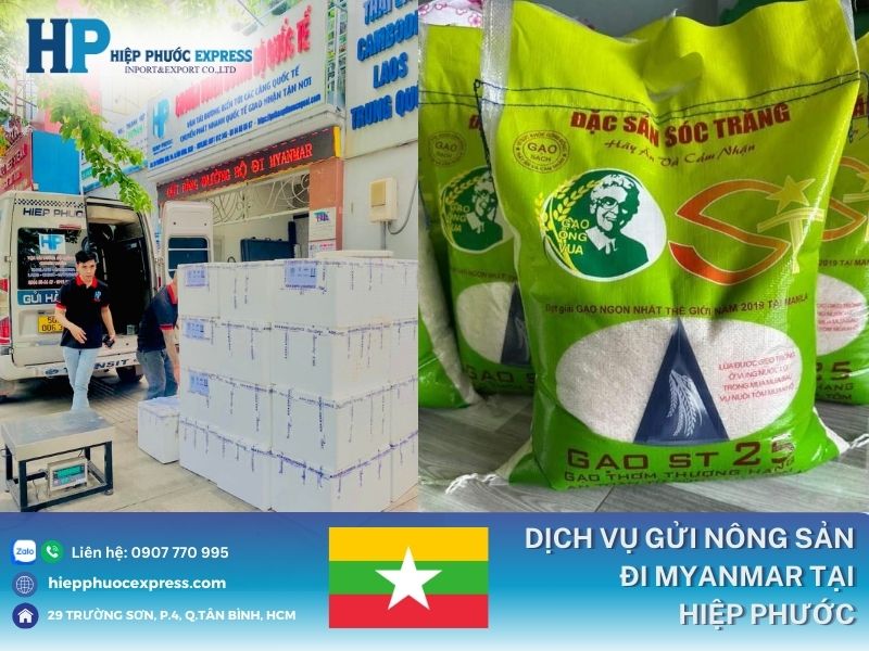 dich vu van chuyen hang hoa nong san hiep phuoc express 