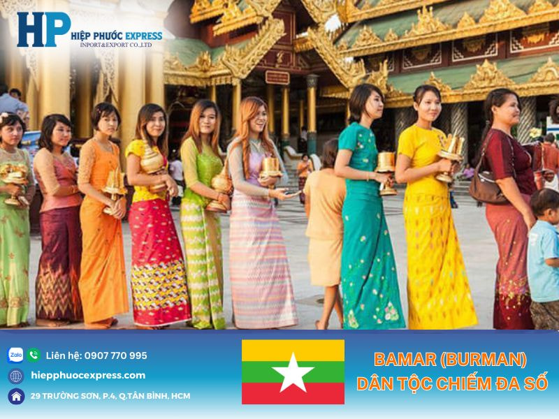 Bamar dân tộc chiếm đa số nhất myanmar