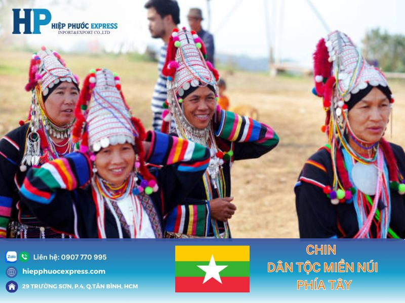 Chin dân tộc nằm ở miền núi phía tây