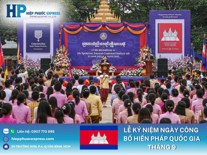 Lễ kỷ niệm ngày công bố hiến pháp quốc gia tháng 9