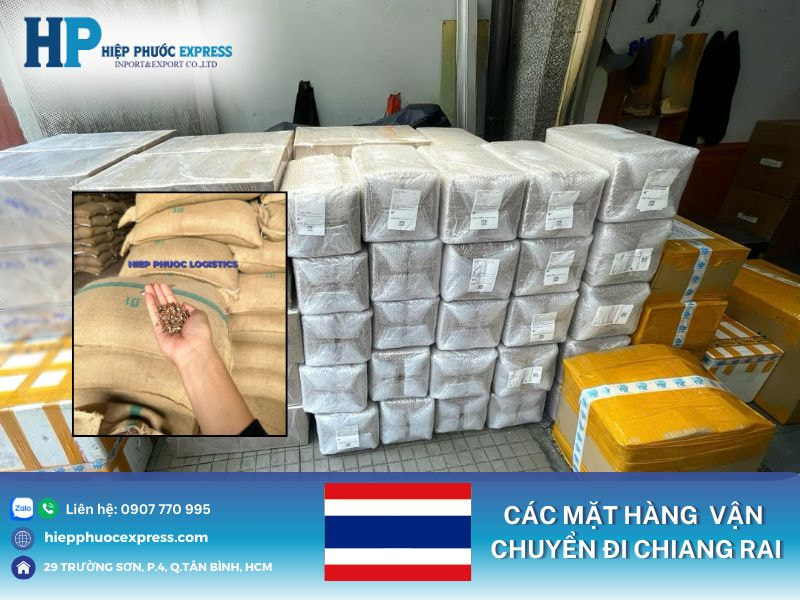 Các mặt hàng nhận vận chuyển đi Chiang Rai