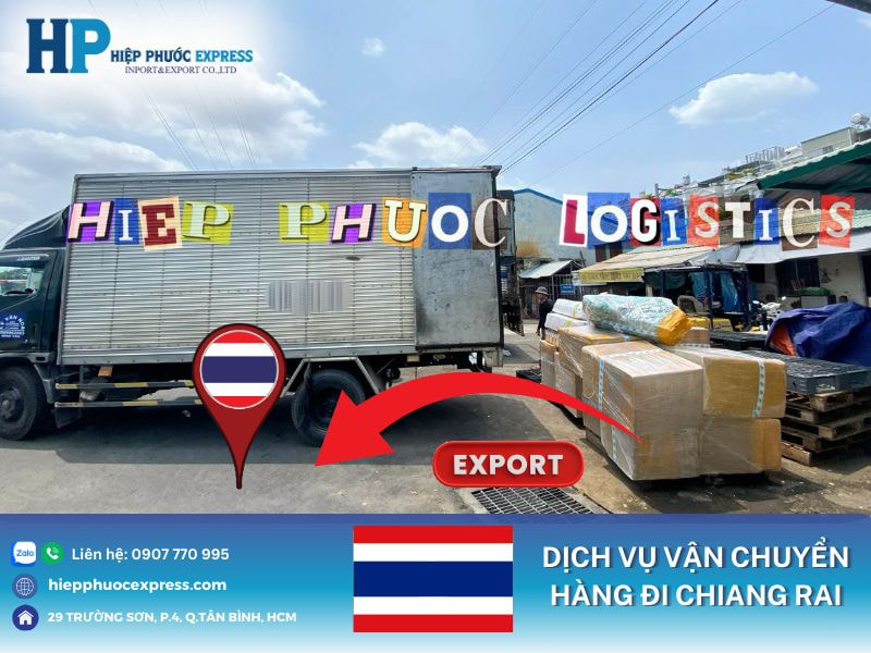 Dịch vụ vận chuyển hàng đi Chiang Rai