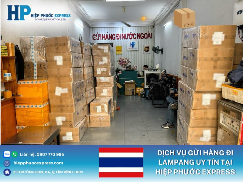 dich vu gui hang di lampang uy tin tai hiep phuoc express