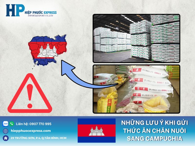 nhung luu y khi gui thuc an chan nuoi sang Campuchia
