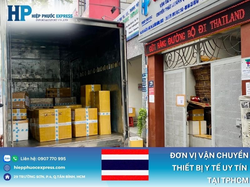 Đơn vị vận chuyển thiết bị y tế tại tphcm