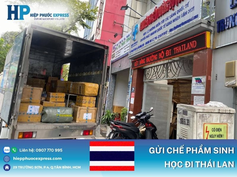 Gửi chế phẩm sinh học đi Thái Lan từ HCM nhanh chóng