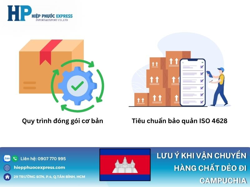 Lưu ý khi vận chuyển sản phẩm chất dẻo đi Campuchia