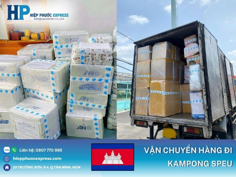 Vận chuyển hàng hóa đi Kampong Pue