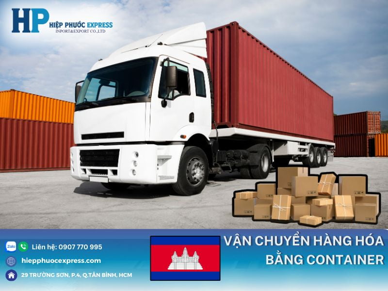 van chuyen hang hoa bang container