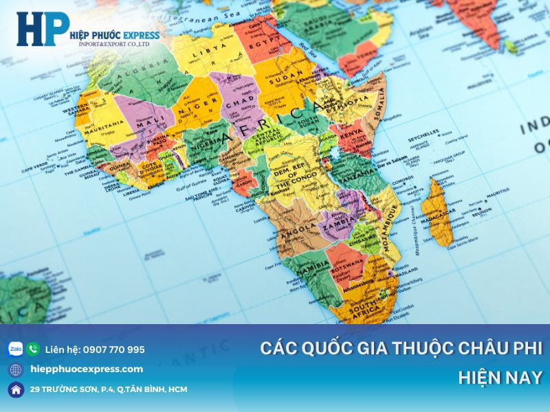 cac quoc gia thuoc chau phi