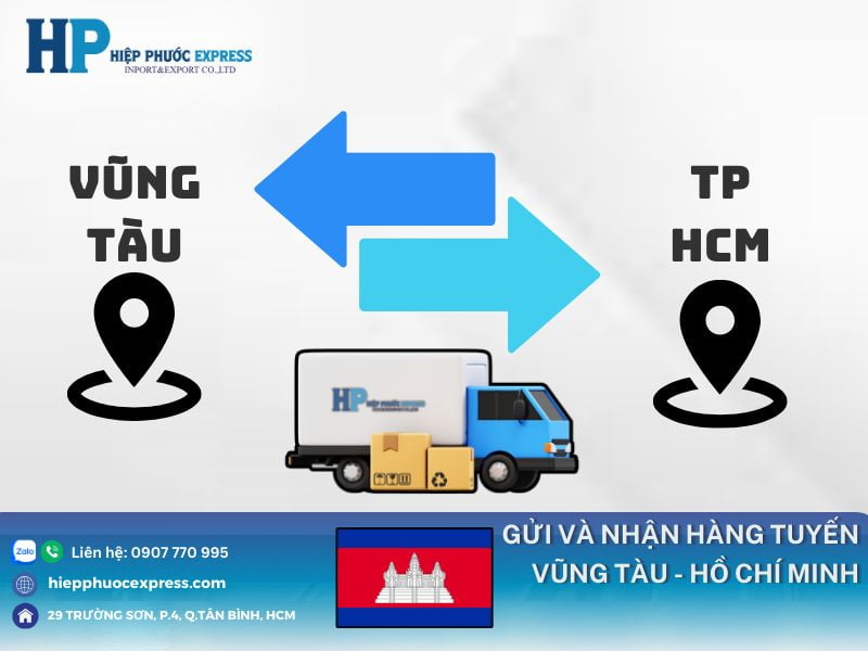 gui va nhan hang tuyen vung tau ho chi minh