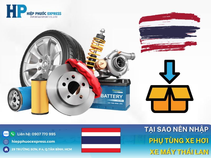 tai sao nen nhap khau phu tung xe thai lan