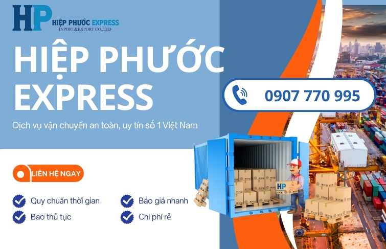 Hiệp Phước Express là công ty chuyên vận chuyển hàng đi Quốc Tế thumbnail