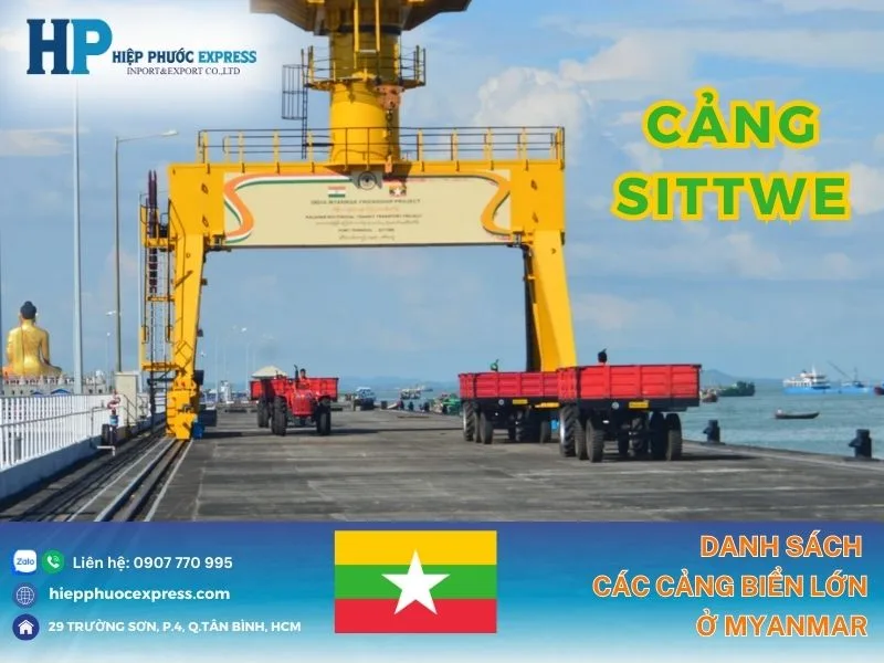 Cảng Sittwe được xây dựng theo thỏa thuận giữa Ấn Độ và Myanmar