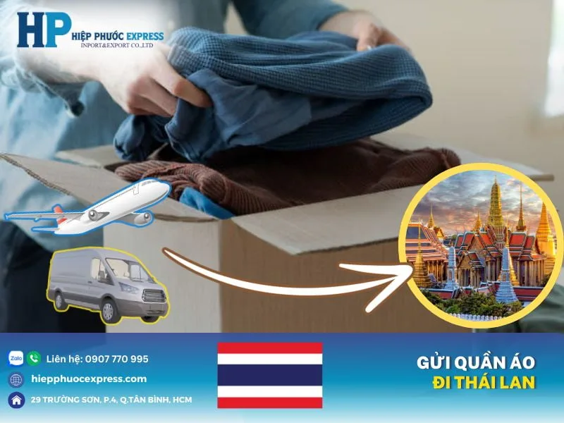 gui quan ao di thai lan