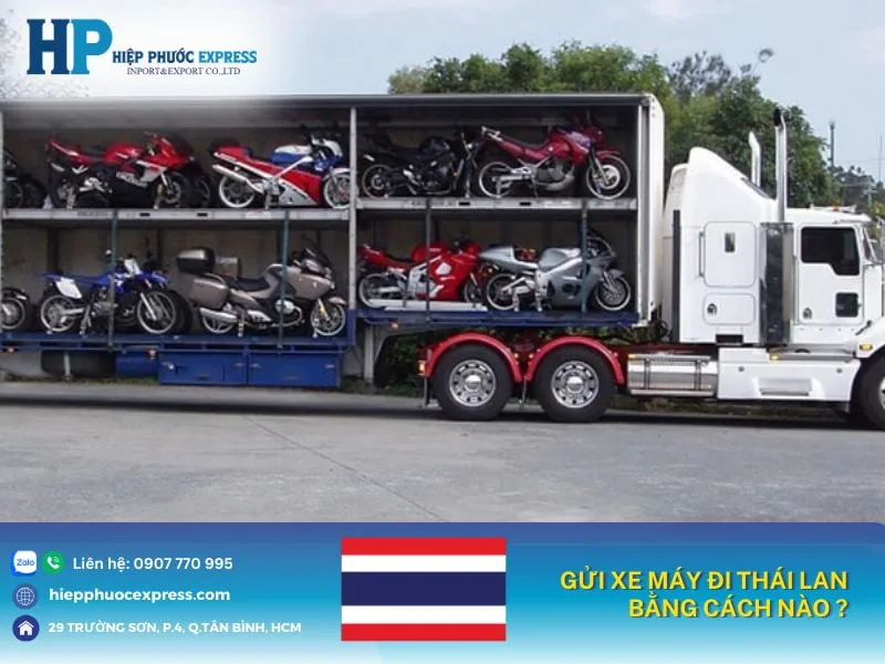 gui xe may di thai lan bang cach nao gui xe may di thai lan bang cach nao