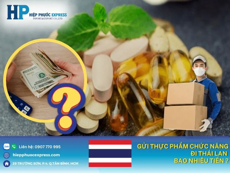 gui thuc pham chuc nang qua thai lan bao nhieu tien