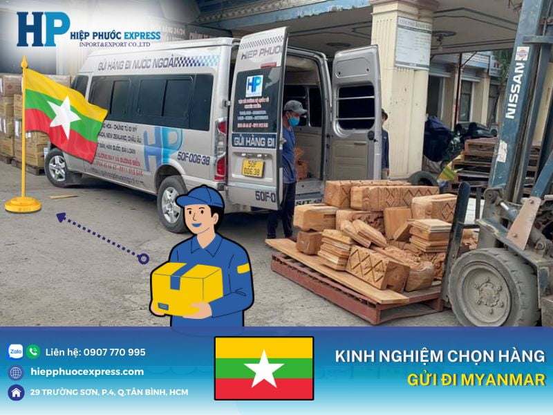 kinh nghiem chon hang van chuyen di myanmar