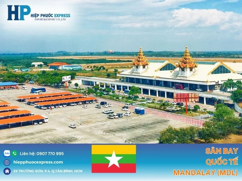 San bay quoc te Mandalay co duong bang dai nhat khu vuc Dong Nam A