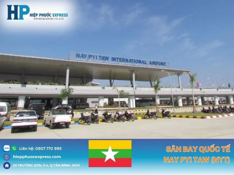 San bay quoc te Nay Pwi Taw ket noi thu do Myanmar voi cac khu vuc lan can