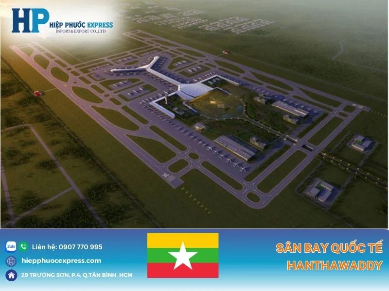 San bay Hanthawaddy van con dang xay dung
