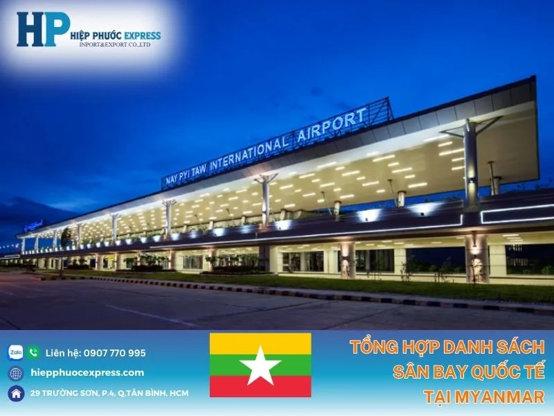Nay Pwi Taw International Airport co duong bang dai 3600m