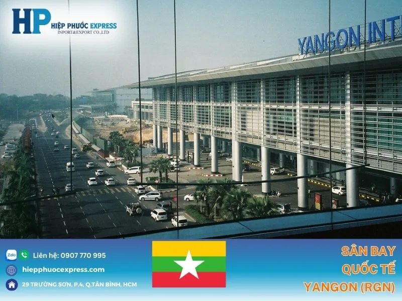 San bay Yangon(RGN) giup thuc day nen kinh te va du lich cho Myanmar