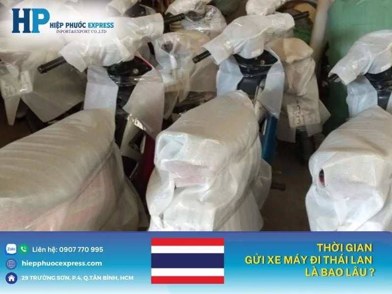 thoi gian gui xe may di thai lan la bao lau thoi gian gui xe may di thai lan la bao lau