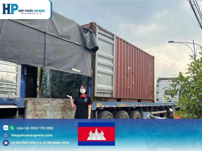 lua chon hinh thuc van chuyen hang di Bavet