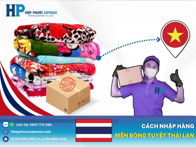 cach nhap hang men bong tuyet thai lan