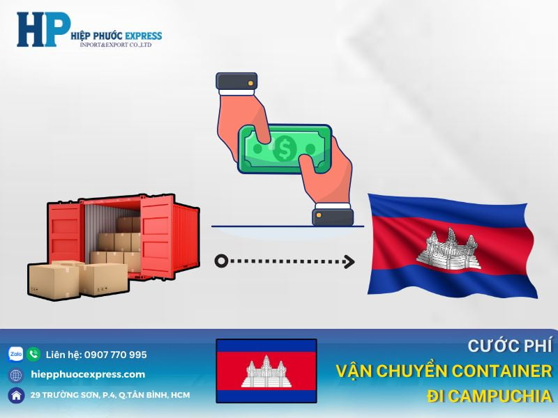 van chuyen container di campuchia bao nhieu tien