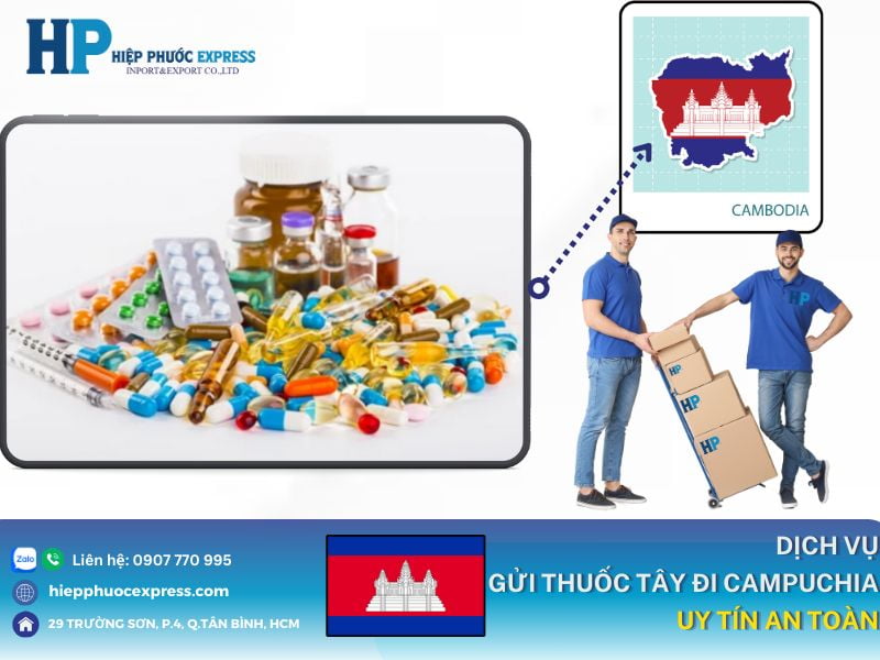 dich vu gui thuoc tay di campuchia uy tin