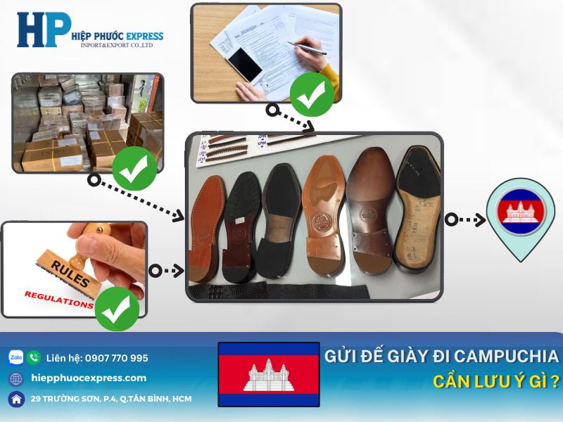 luu y khi van chuyen de giay di campuchia