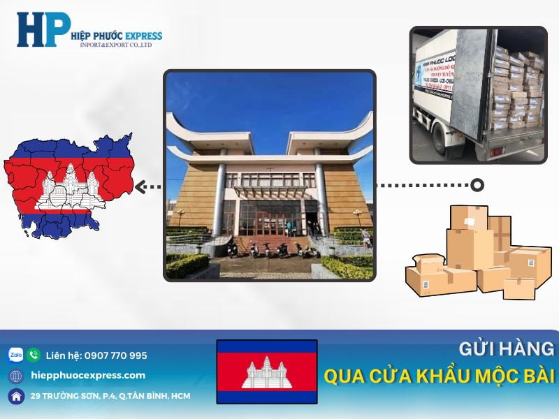 gui hang di cua khau moc bai