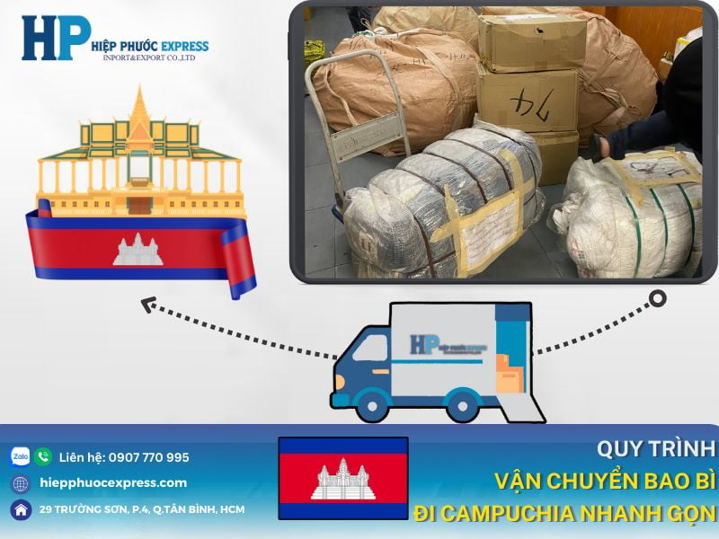 quy trinh van chuyen bao bi di campuchia don gian