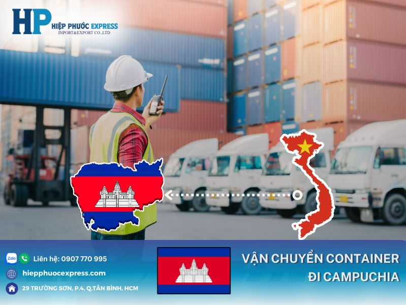 van chuyen container di campuchia