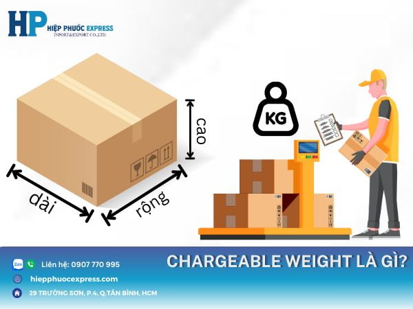 chargeable weight la gi