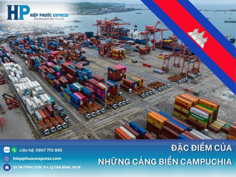 dac diem cua cac cang bien cambodia