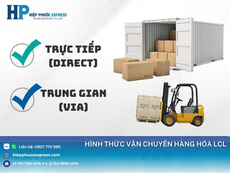 hinh thuc van chuyen hang hoa lcl