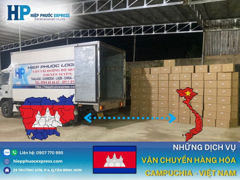 nhung dich vu van chuyen hang hoa campuchia viet nam