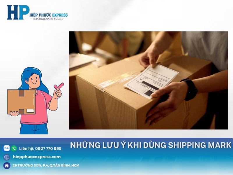 nhung luu y can nho khi su dung shipping mark