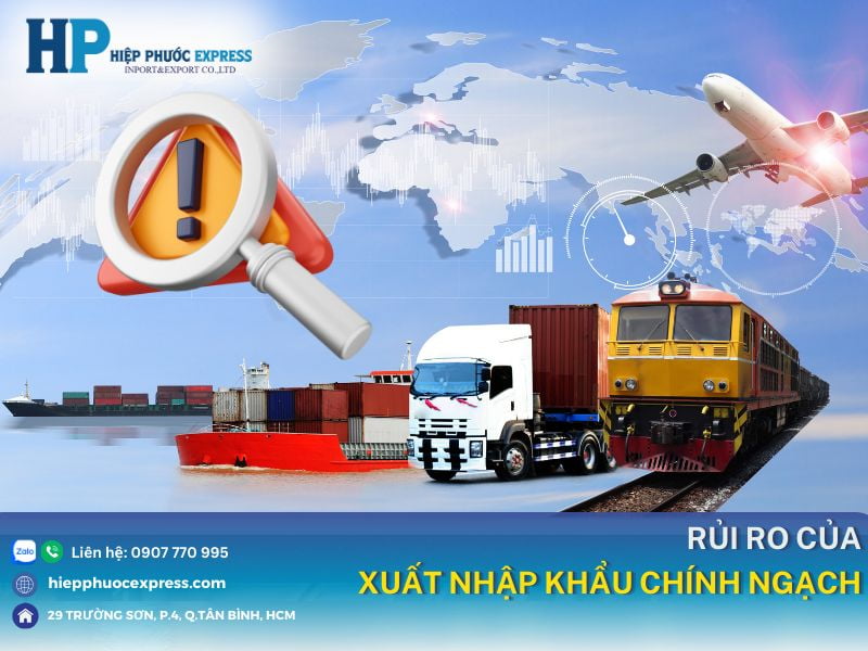 rui ro cua xuat nhap khau chinh ngach la gi