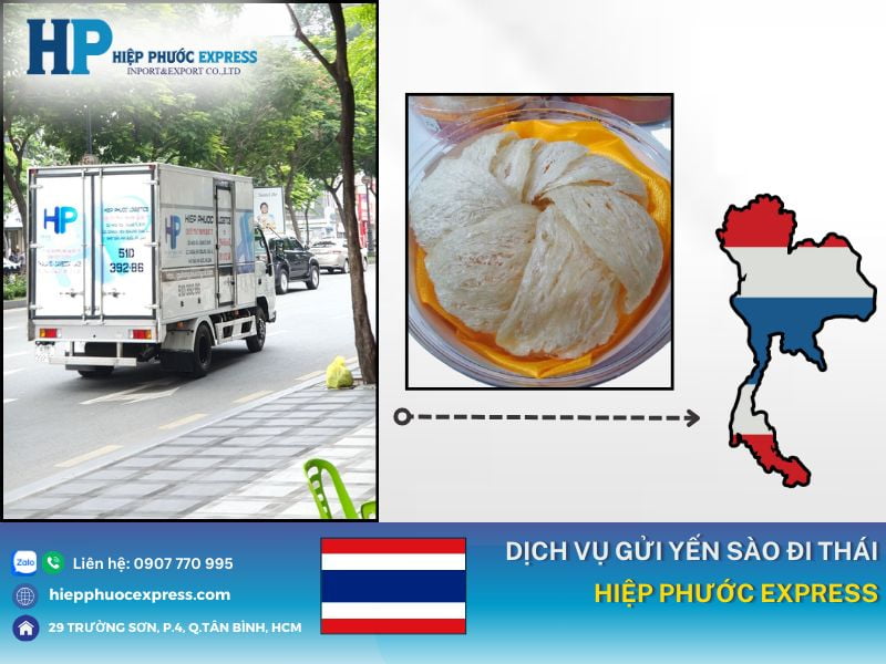 dich vu van chuyen yen sao di thai lan uy tin hiep phuoc express